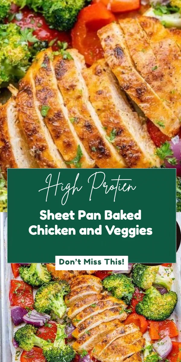 Sheet Pan Baked Chicken and Veggies