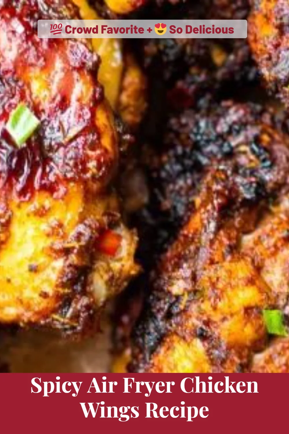 Spicy Air Fryer Chicken Wings Recipe