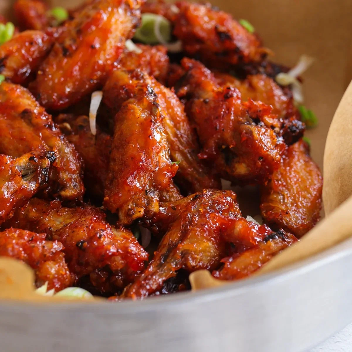 Sticky Asian Style Chicken Wings