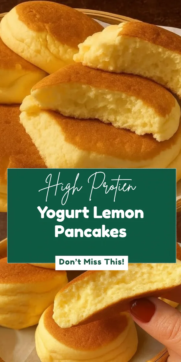 Yogurt Lemon Pancakes