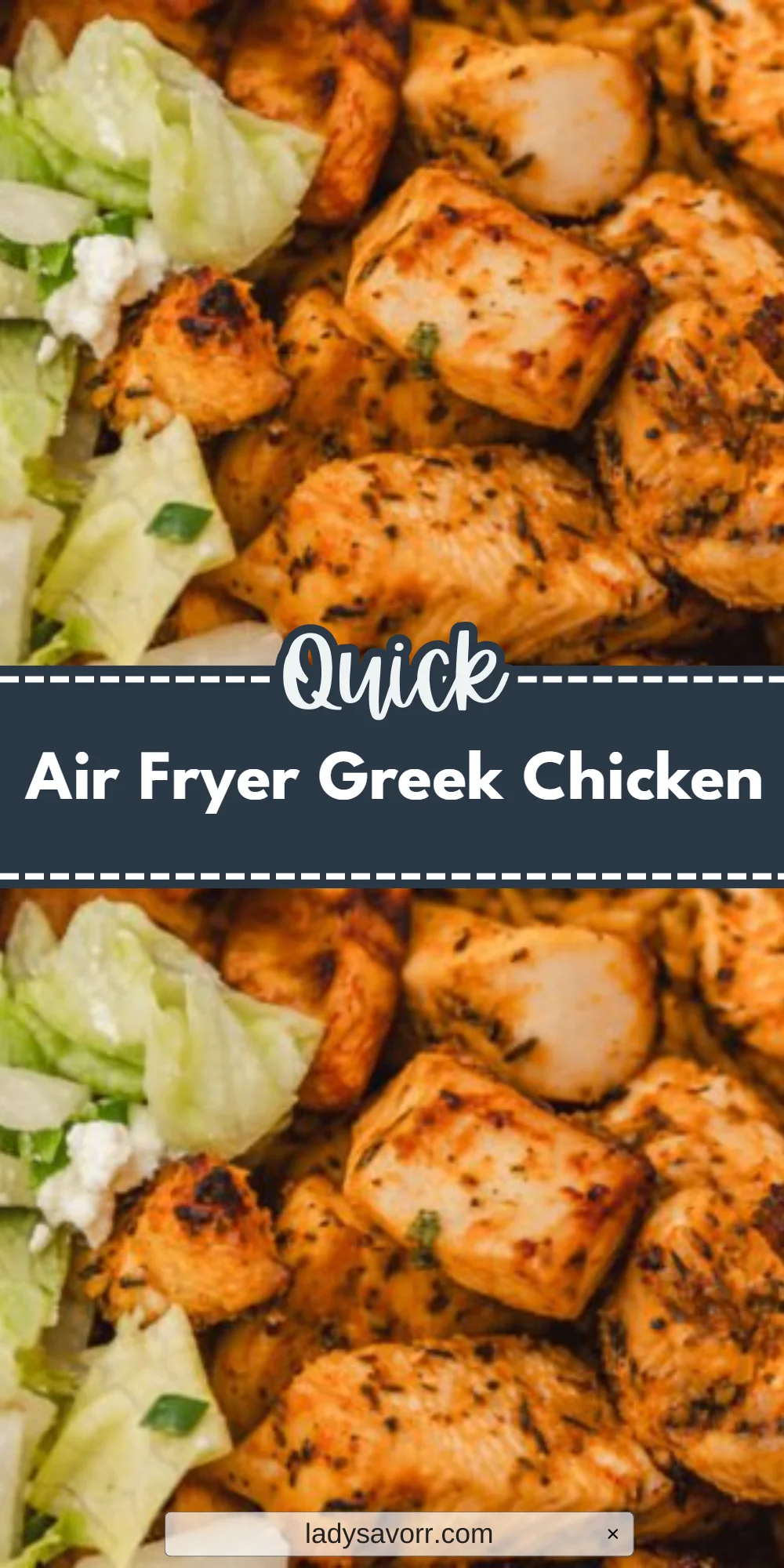 Air Fryer Greek Chicken
