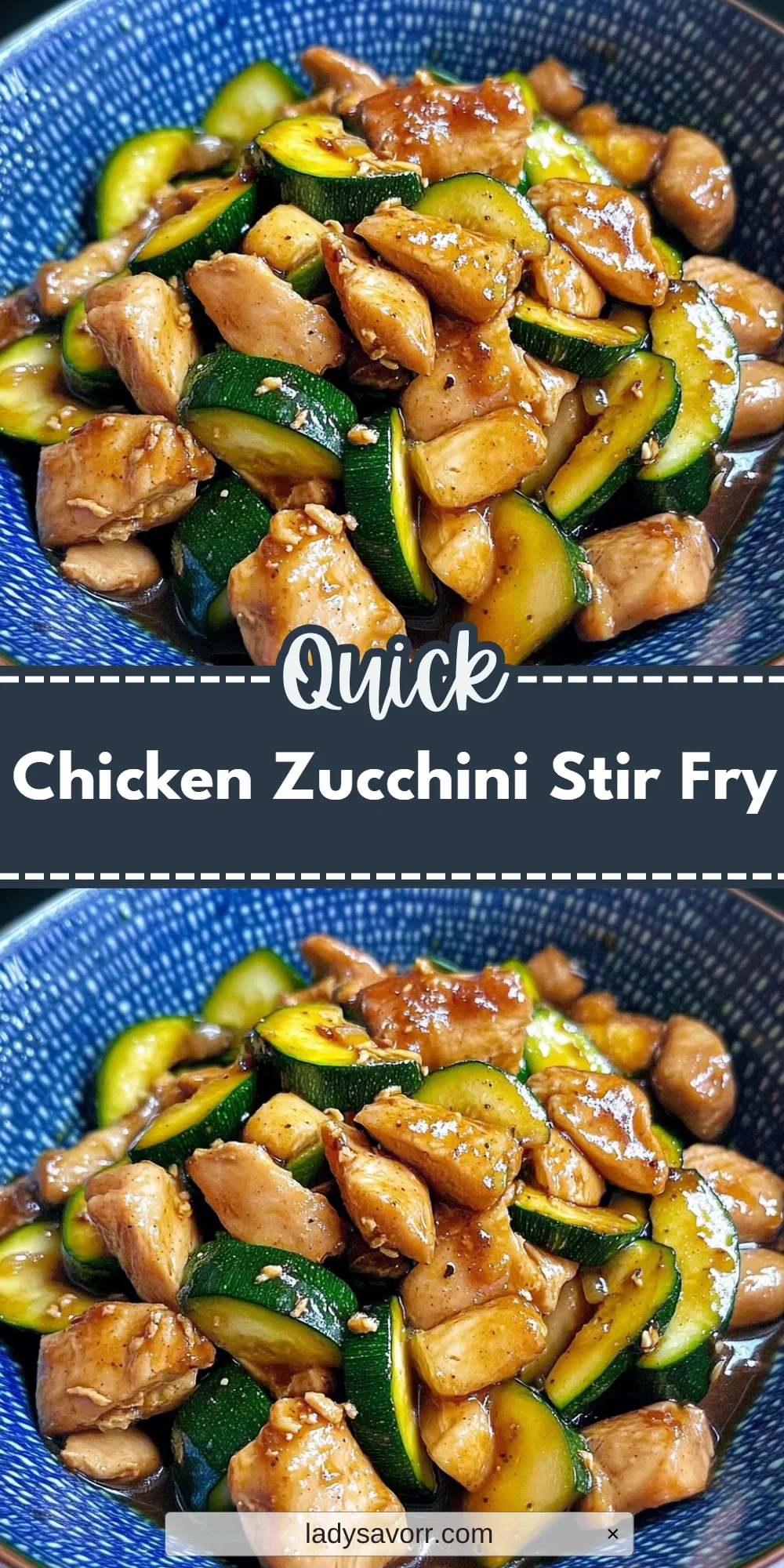 Chicken Zucchini Stir Fry