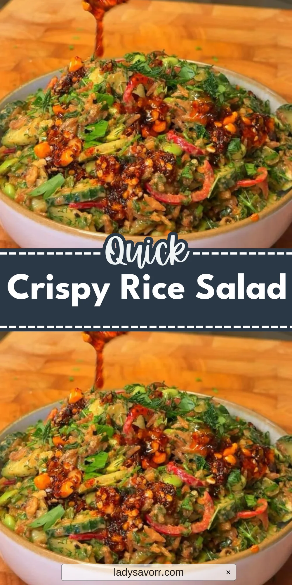 Crispy Rice Salad