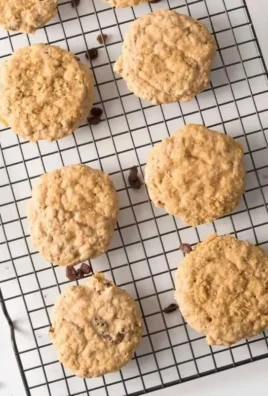 Plate of homemade diabetic oatmeal cookies, healthy and delicious treat.