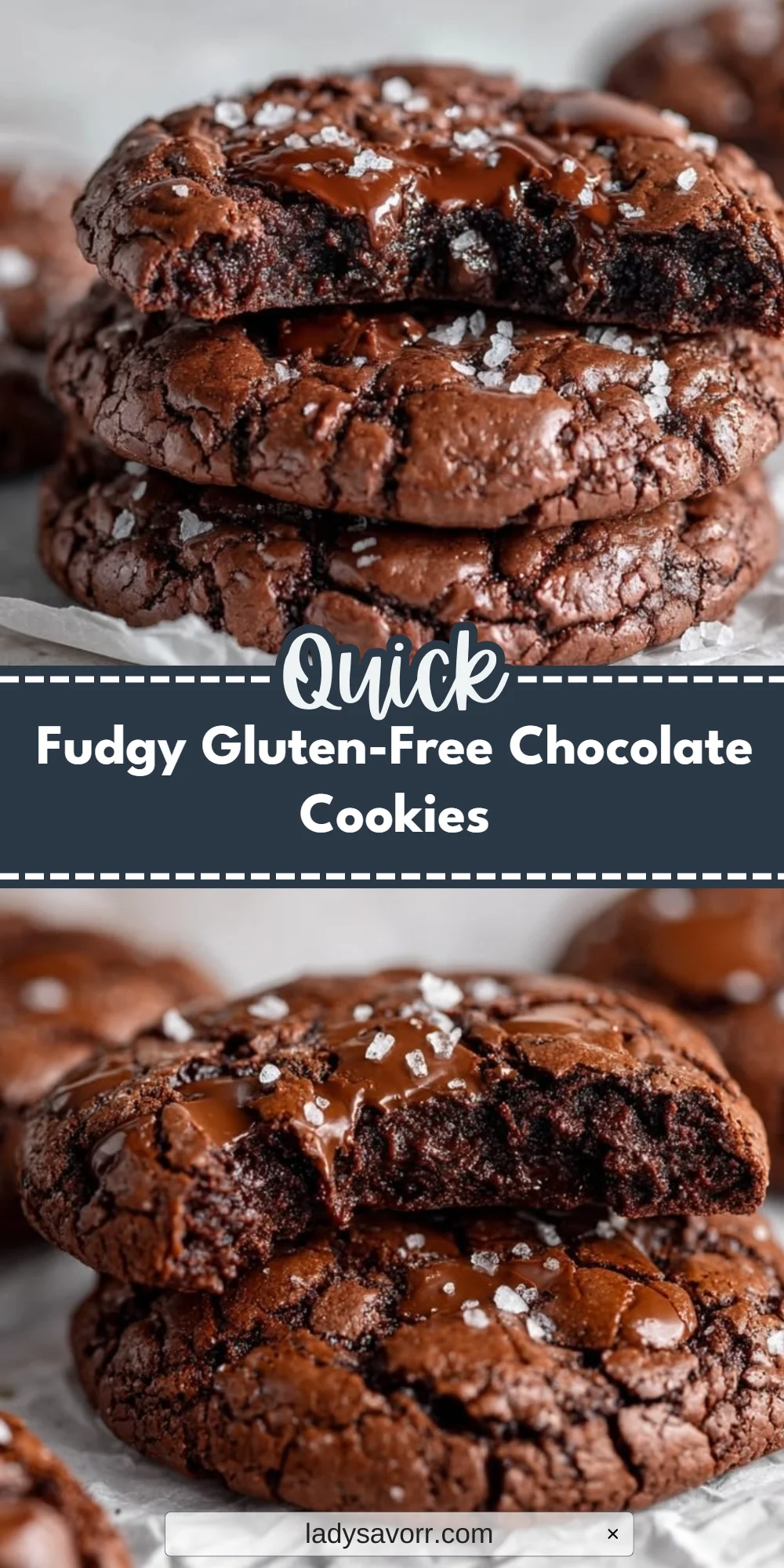 Fudgy Gluten-Free Chocolate Cookies