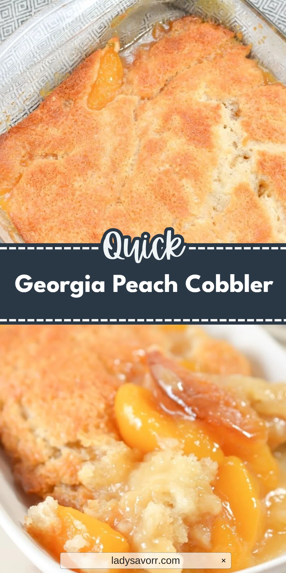 Georgia Peach Cobbler