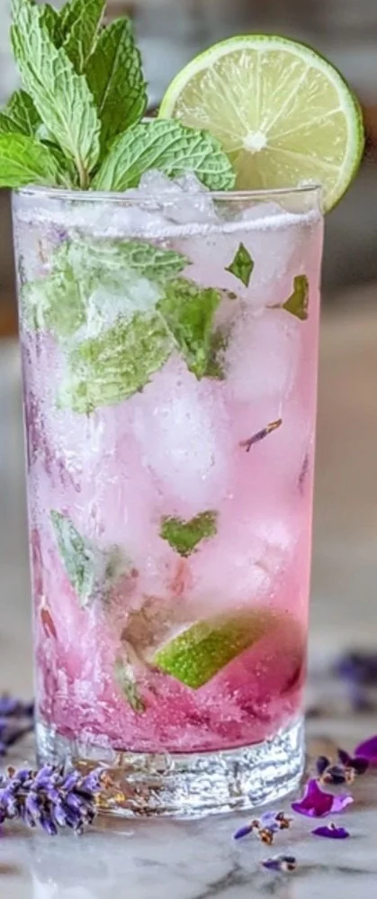 Lavender Mojito Mocktail