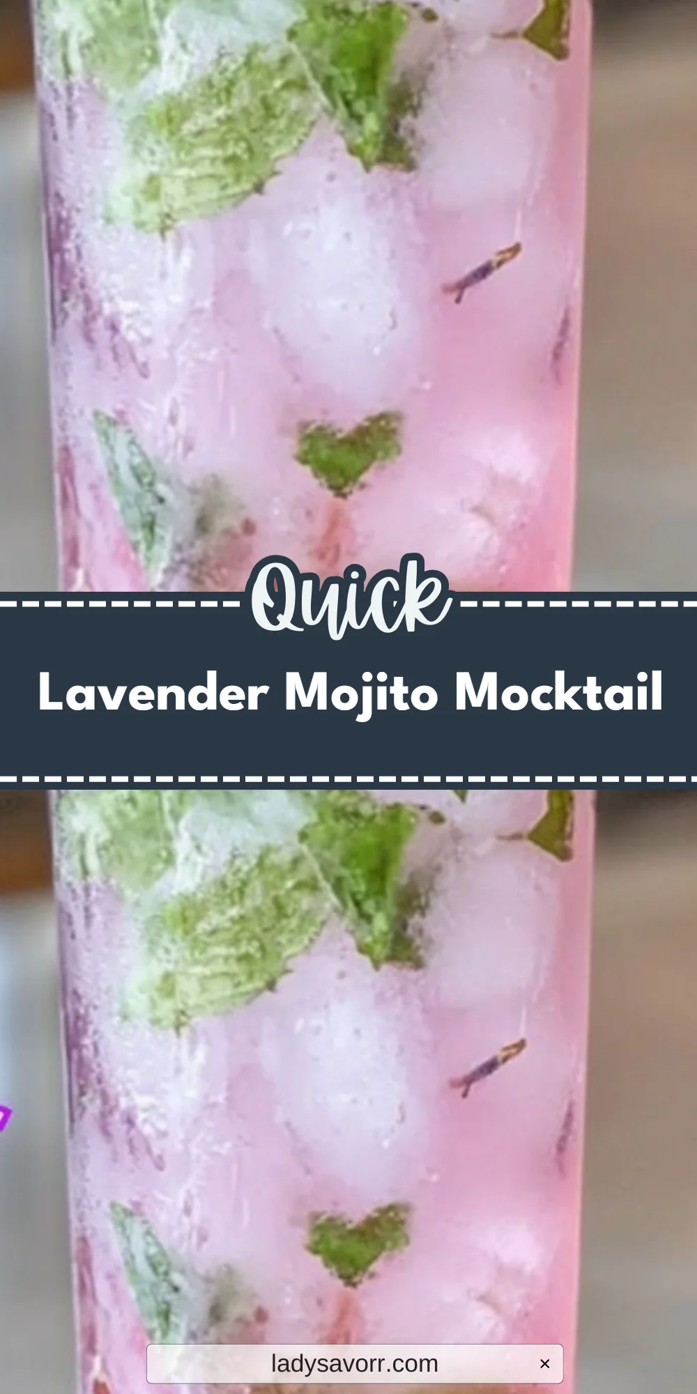 Lavender Mojito Mocktail