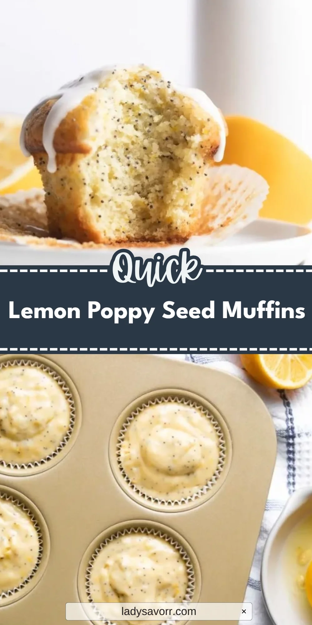 Lemon Poppy Seed Muffins