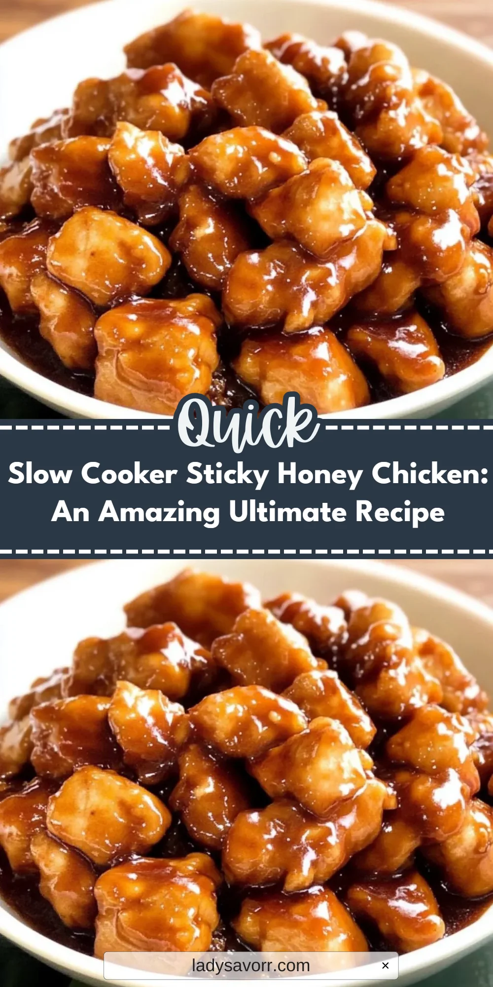 Slow Cooker Sticky Honey Chicken: An Amazing Ultimate Recipe
