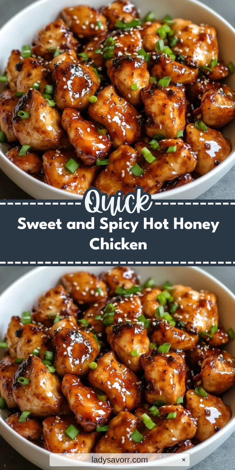 Sweet and Spicy Hot Honey Chicken
